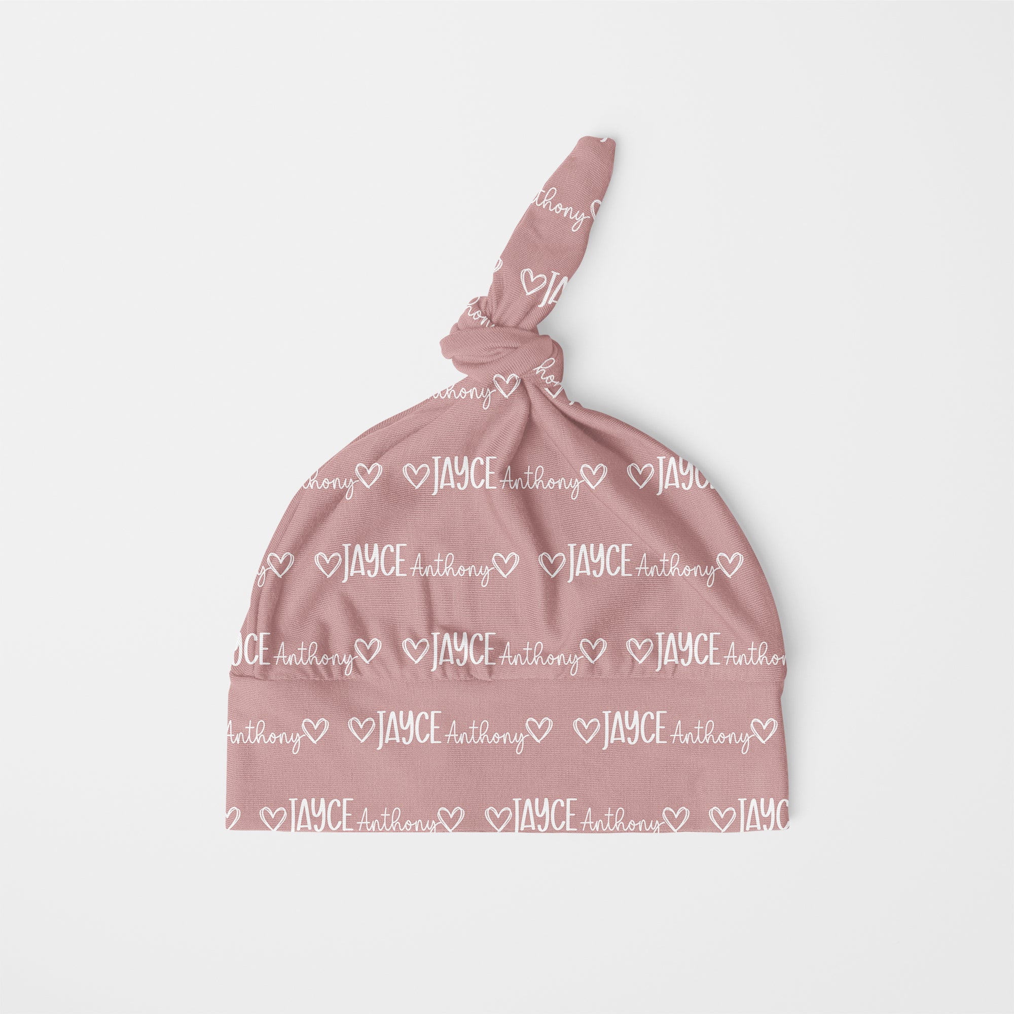 Personalized Name Knotted Hat