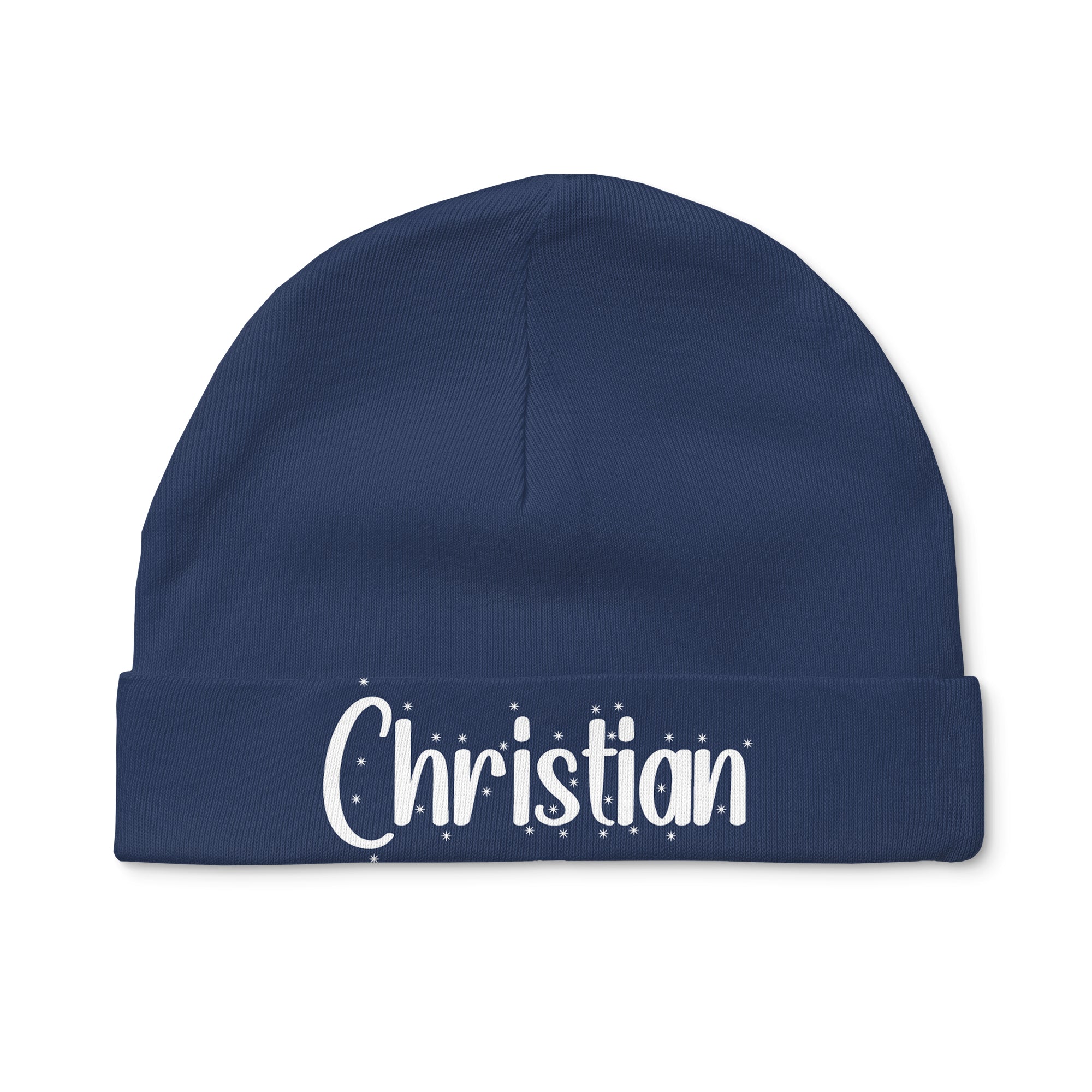 Snowman Personalized Beanie Hat