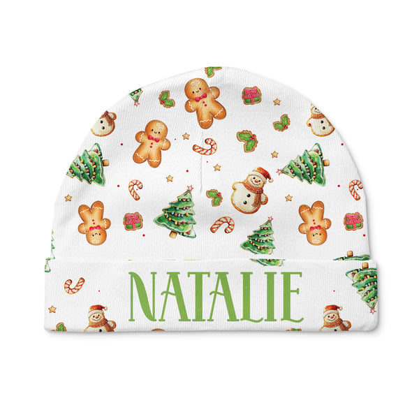 Gingerbread Personalized Beanie Hat
