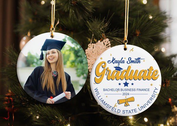 Personalized Graduation Ornament Gift, Mastered It Ornament, Class of 2024