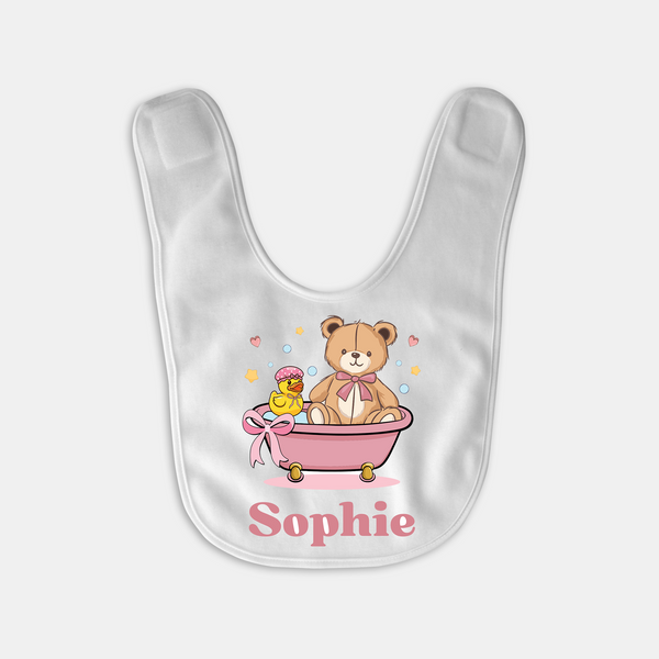 Bathtime Besties  Personalized Bib
