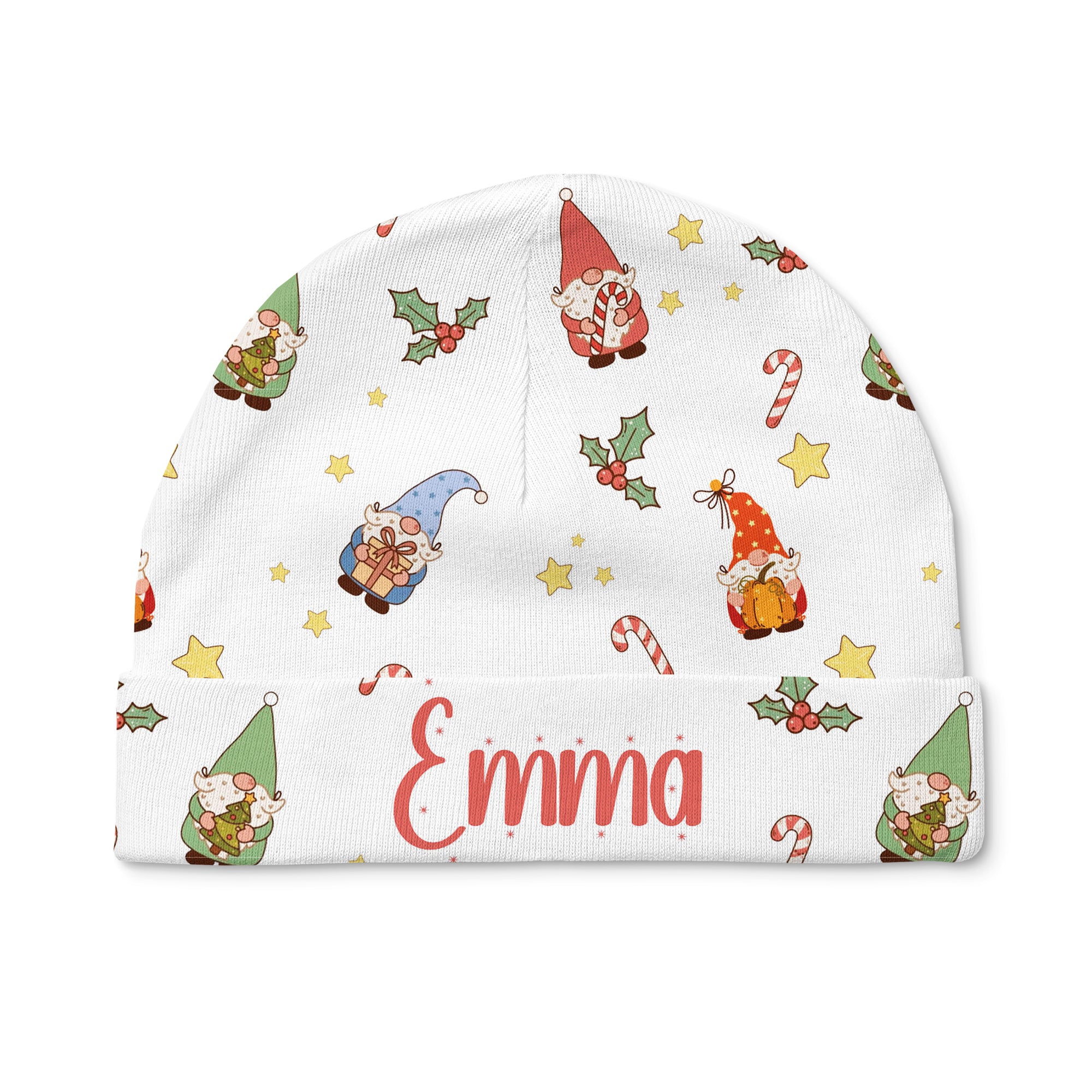 Christmas Gnomes Personalized Beanie Hat