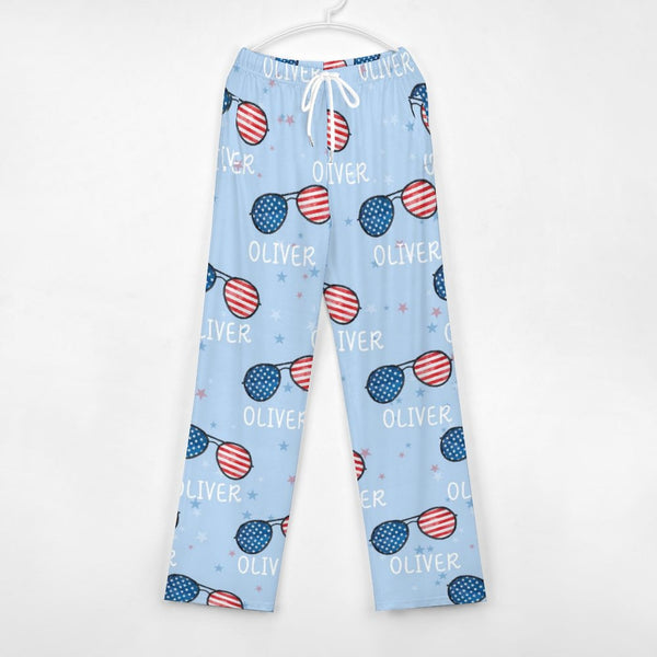 Personalized 4th Of July Men's Home Pajamas Pants