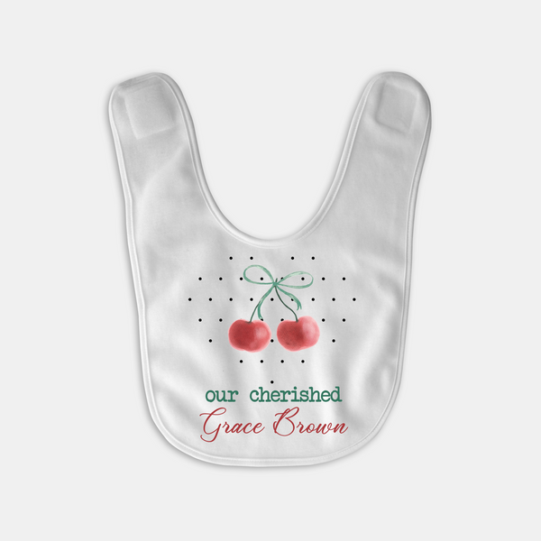 Cherished Baby Personalized Bib