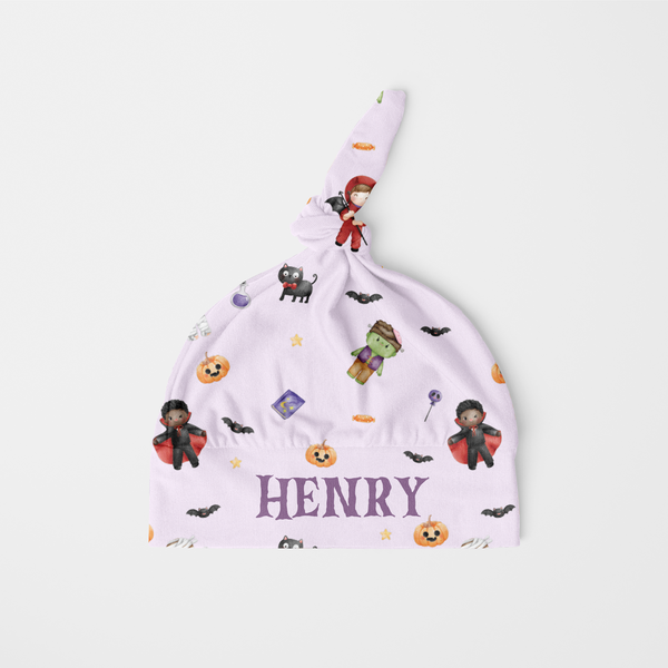 Dress-up Babe Personalized Knotted Beanie
