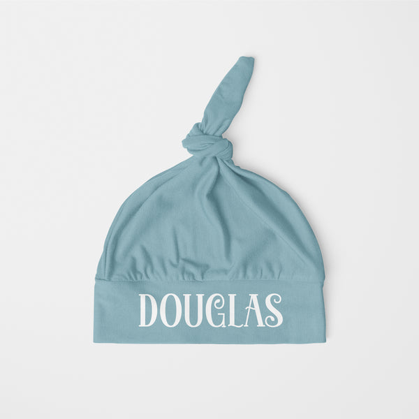 Snow Penguin Personalized Knotted Hat
