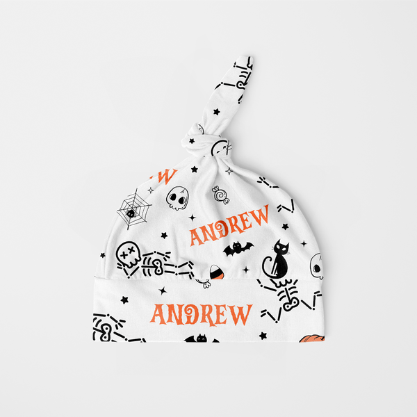 Bony Boo Personalized Knotted Beanie