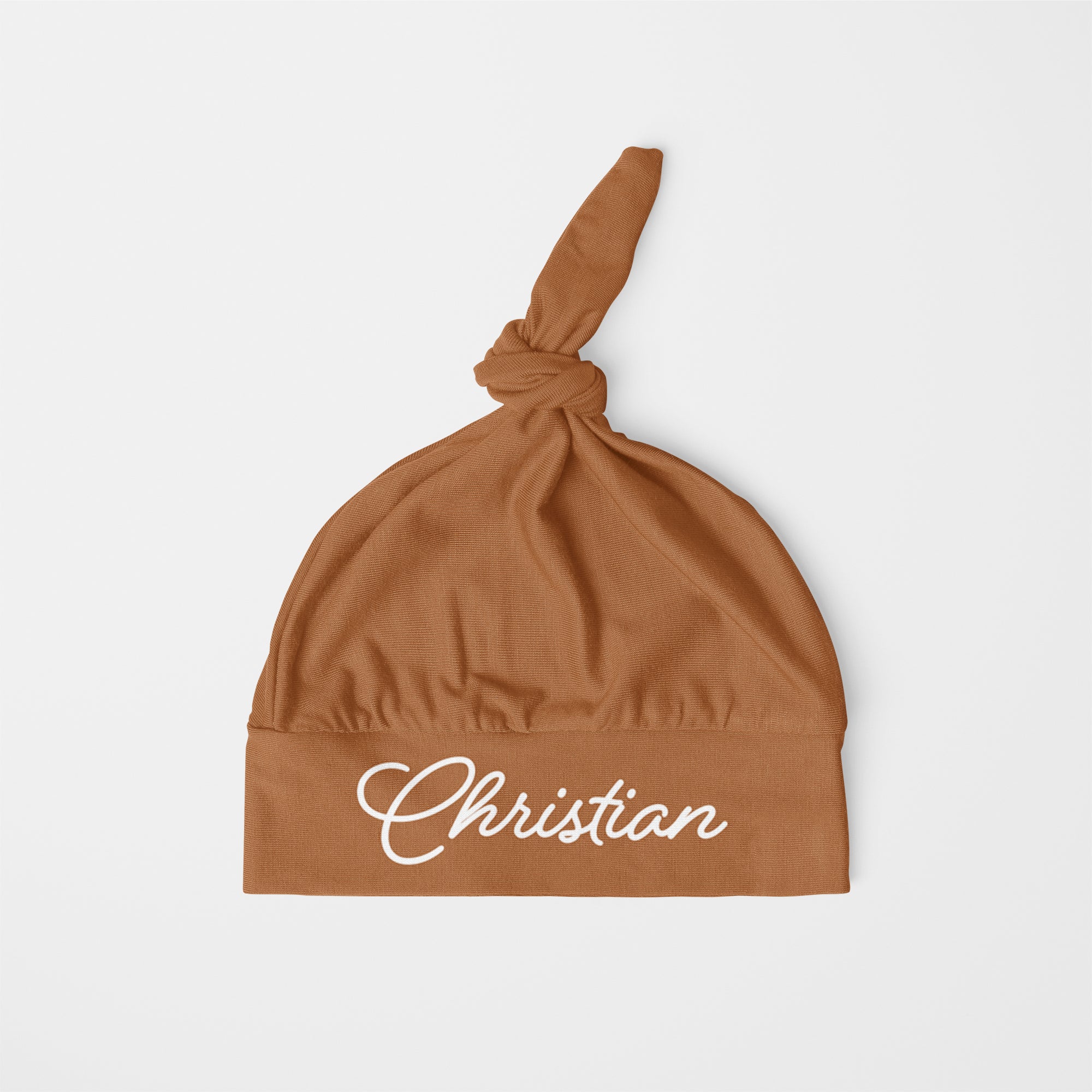 Cozy Bear Personalized Knotted Hat