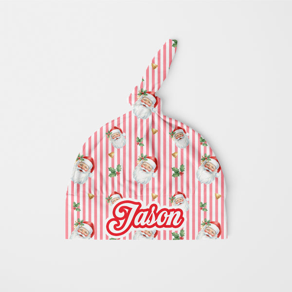 Santa Baby Personalized Knotted Hat