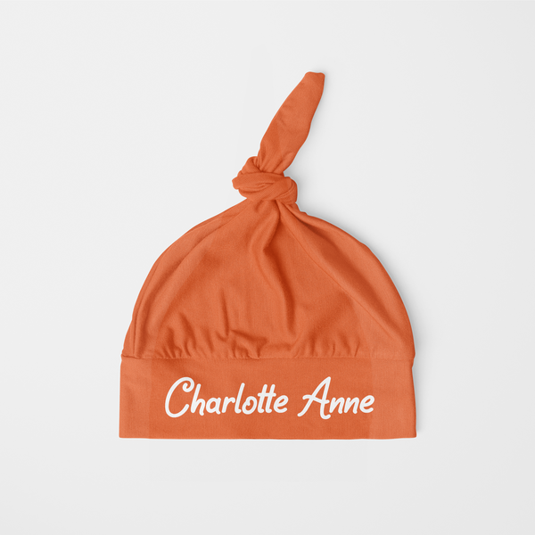 Fall Cottage Personalized Knotted Hat