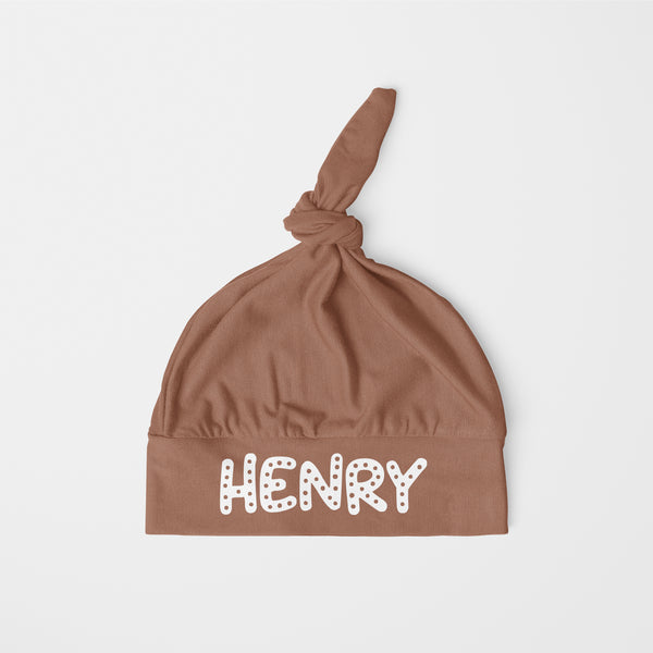 Sweet Cookie Personalized Knotted Hat