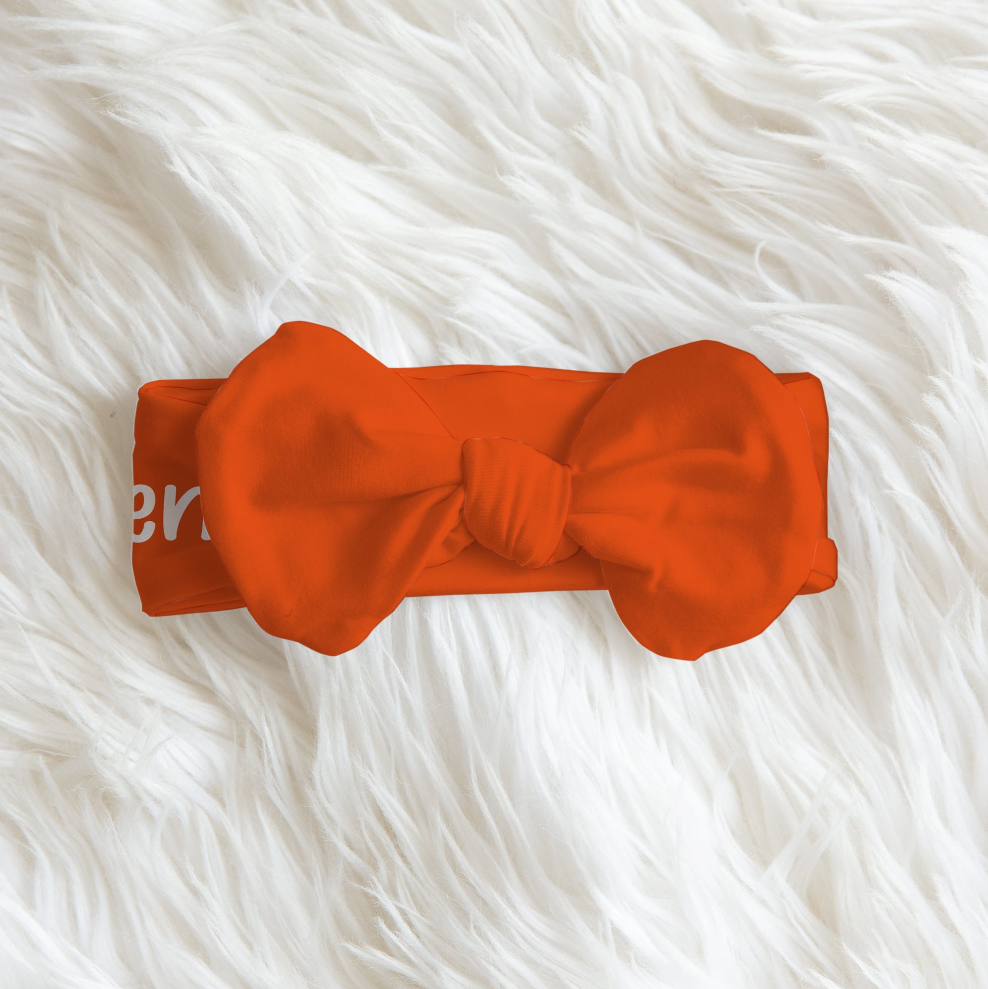 Autumn Leaves Personalized Bow Headband