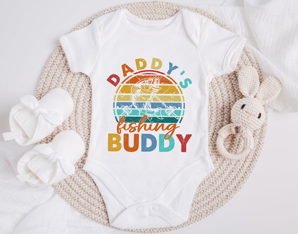 Daddy's Fishing Buddy Onesie, Future Fishing Buddy Onesie