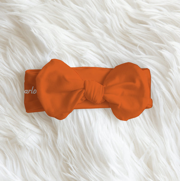 Fall Cottage Personalized Bow Headband
