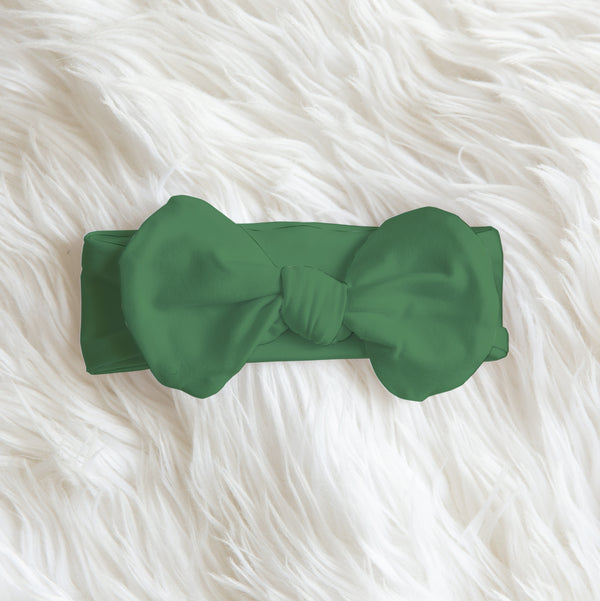 Xmas Farm Personalized Bow Headband