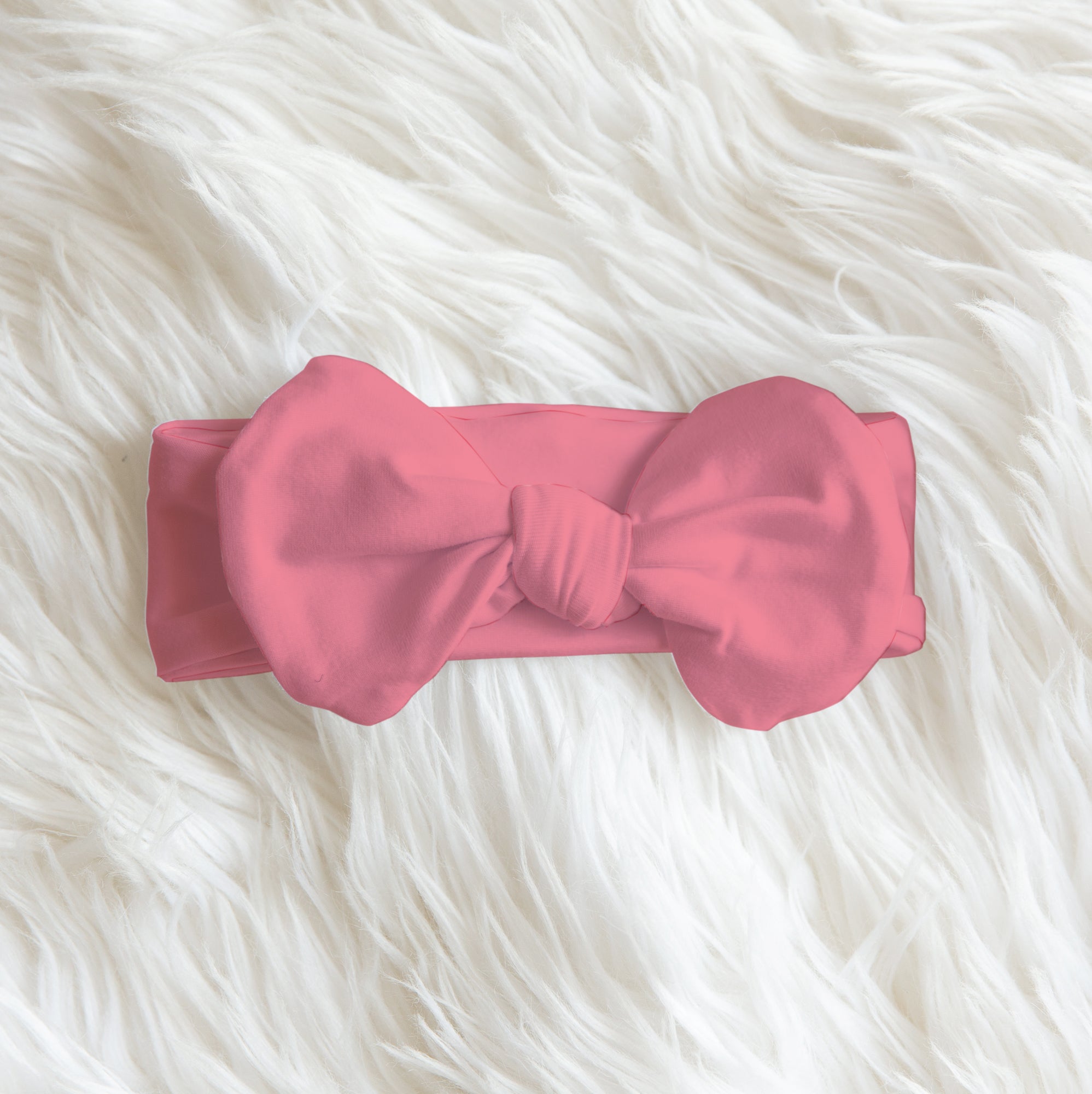 Pink Lilys Personalized Bow Headband