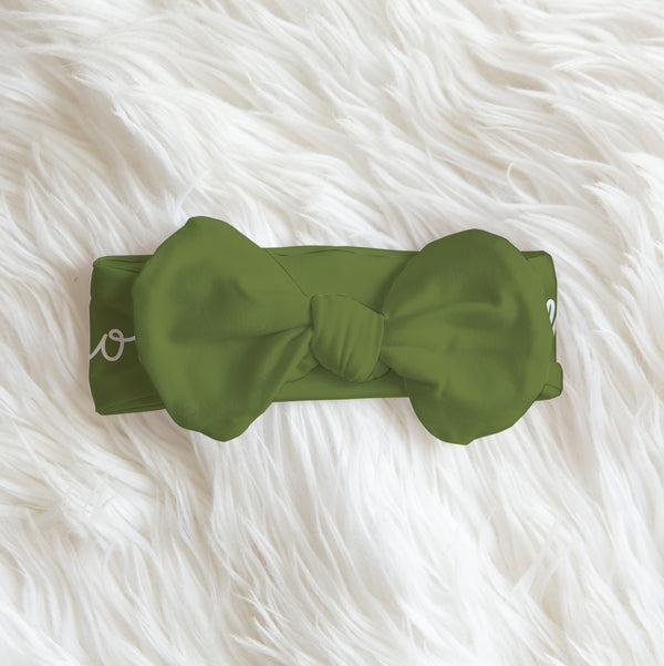 Safari Animal Personalized Bow Headband