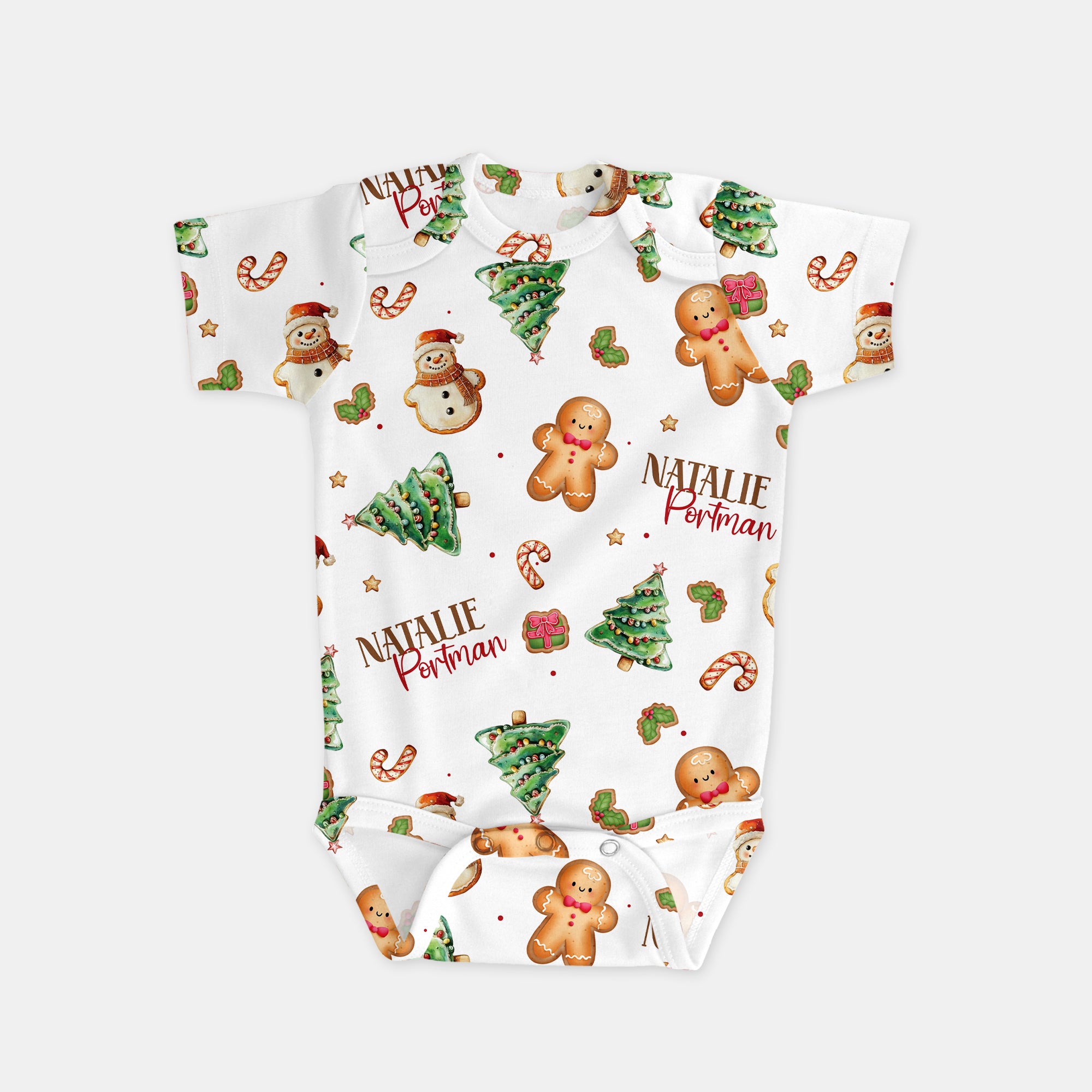 Gingerbread Personalized Bodysuit