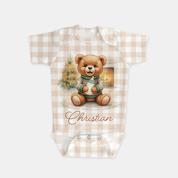 Cozy Bear Personalized Bodysuit