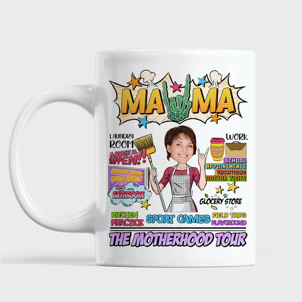 Personalized Mama Mug - Custom Mug with Photo Face