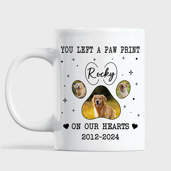 Personalized Pet Photo Coffee Cup Mug, Personalized Pet Loss Sympathy Gift