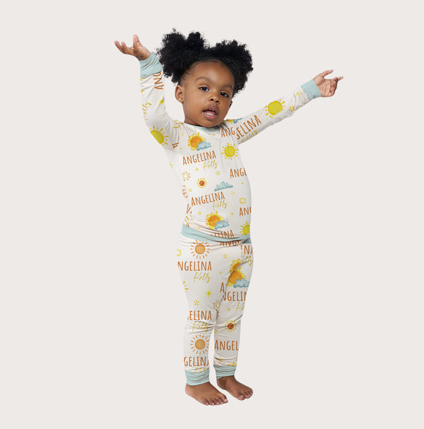 Sunshine Personalized Pajama Set