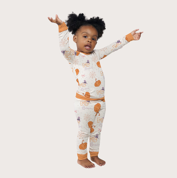 Little Pumpkin Personalized Pajama Set