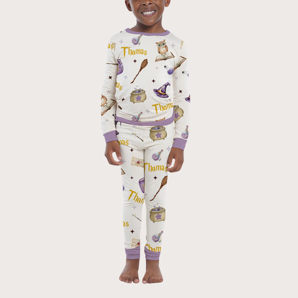 Wizard School Personalized Pajama Set
