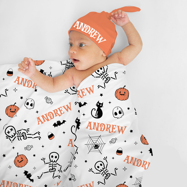 Bony Boo Personalized Swaddle Blanket