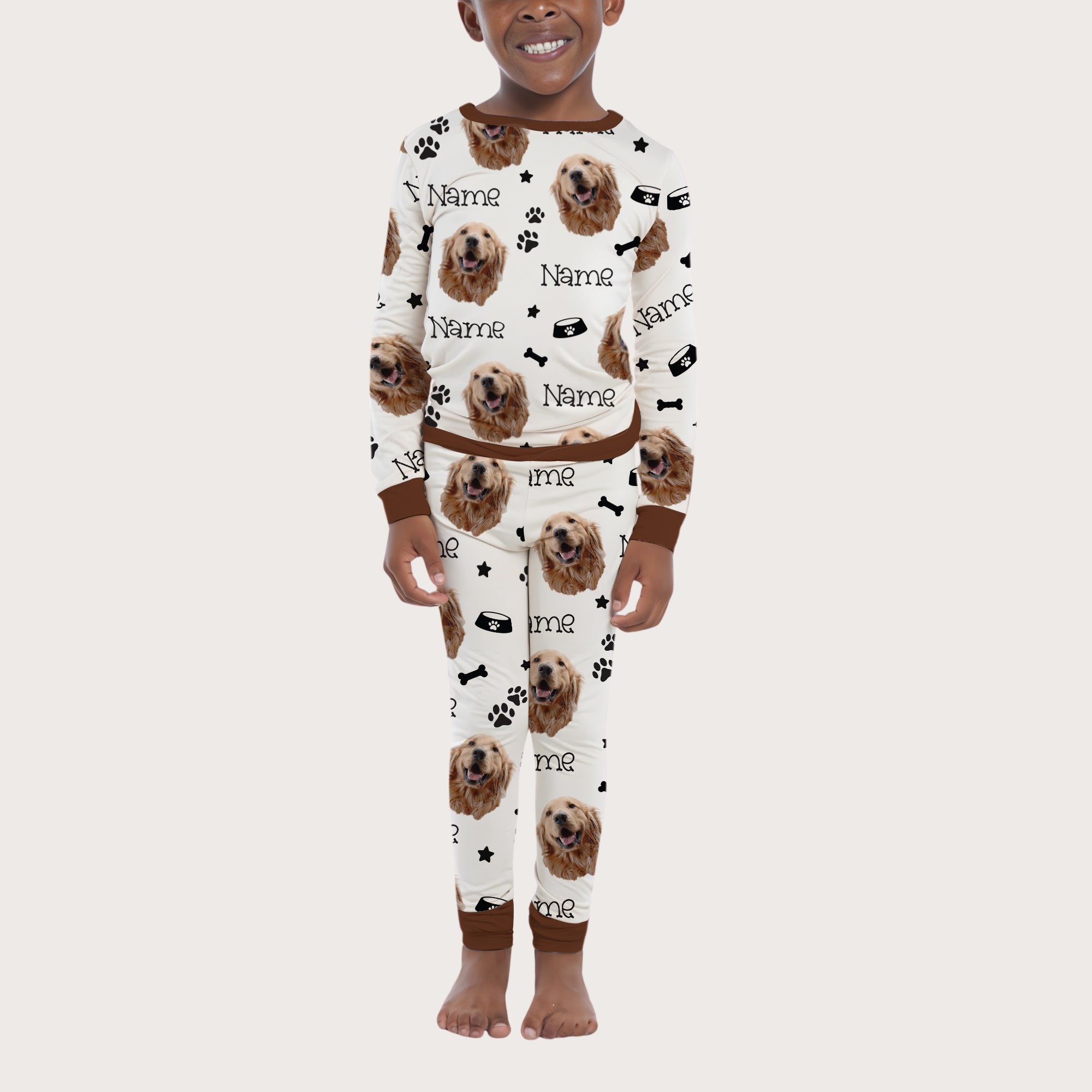 Dog Portrait Personalized Pajama Set