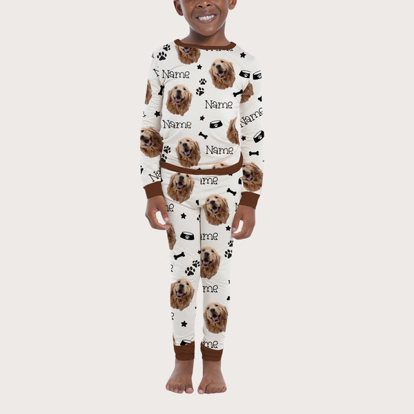 Dog Portrait Personalized Pajama Set