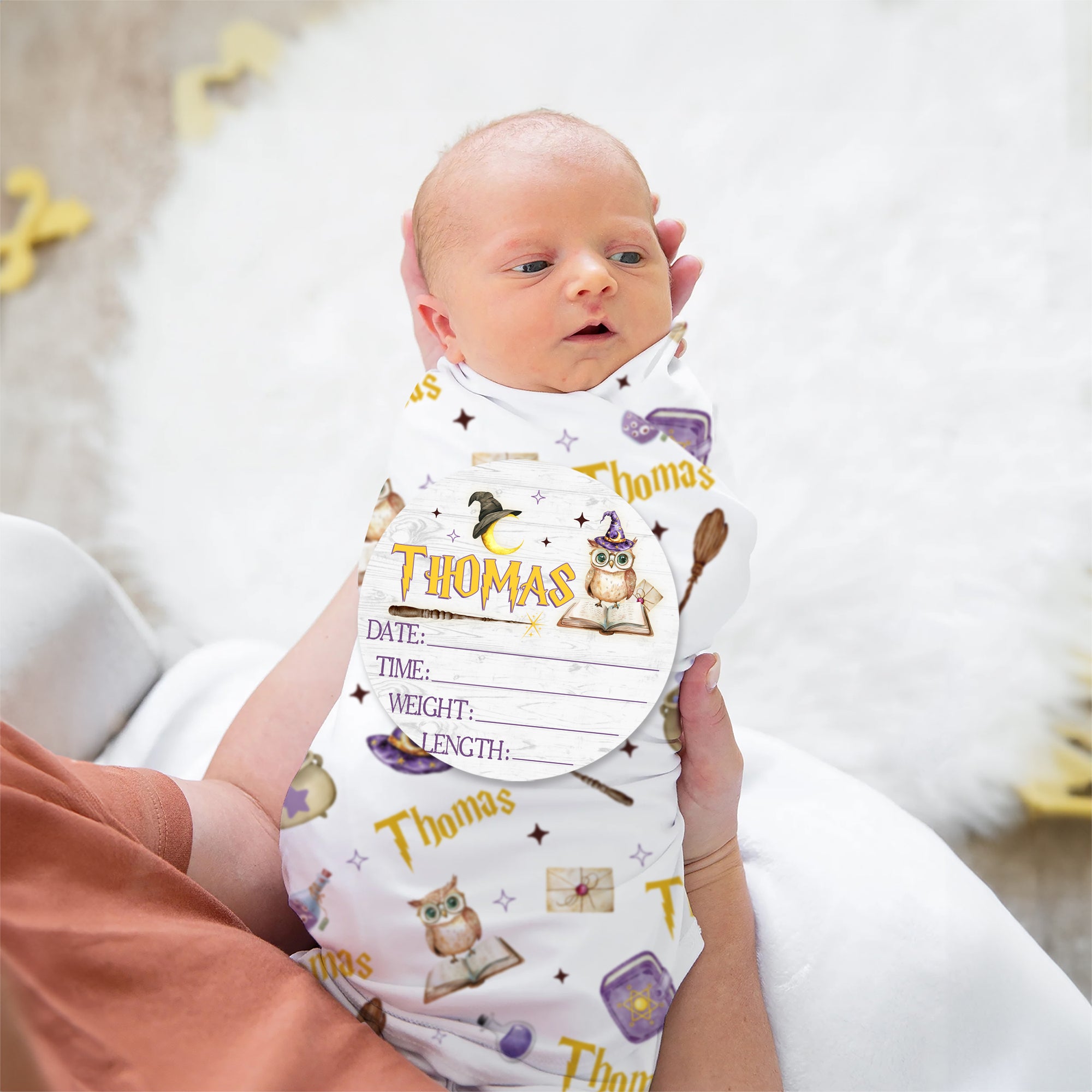 Wizard School Personalized Wood Sign