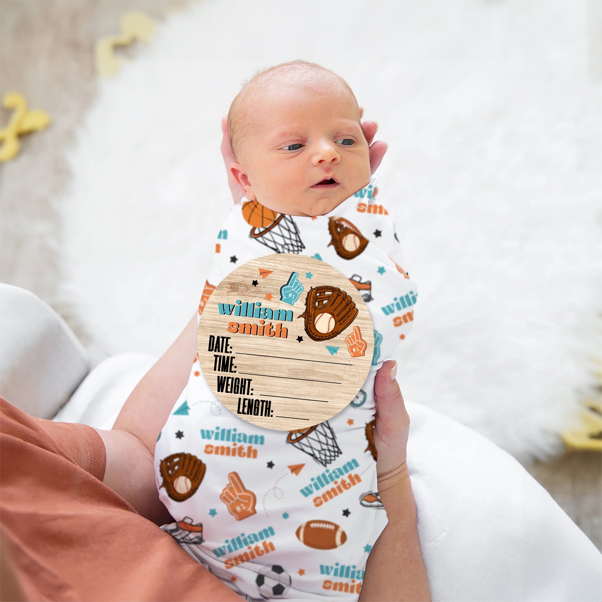 Half Time Babe Personalized Wood Sign