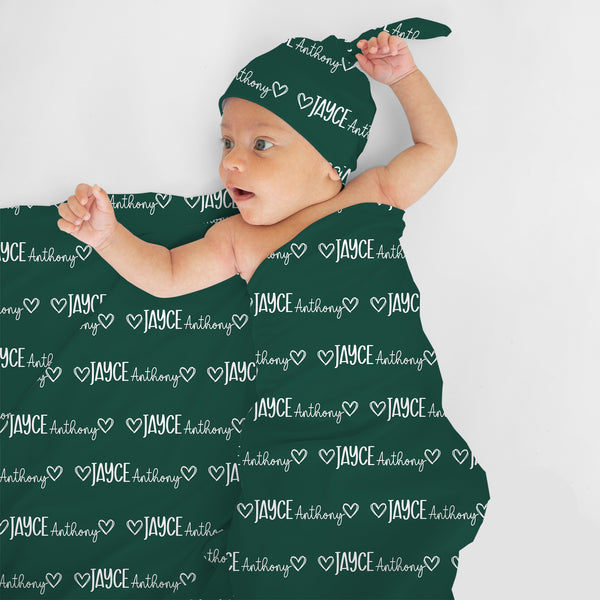 Personalized Name Swaddle Blanket