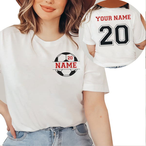 Custom Soccer Shirt, Personalized Soccer Day Shirt, Game Day Shirt