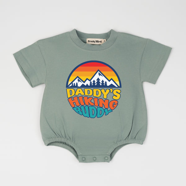 Daddy's Hiking Buddy Baby Romper - Adventure Baby Clothes