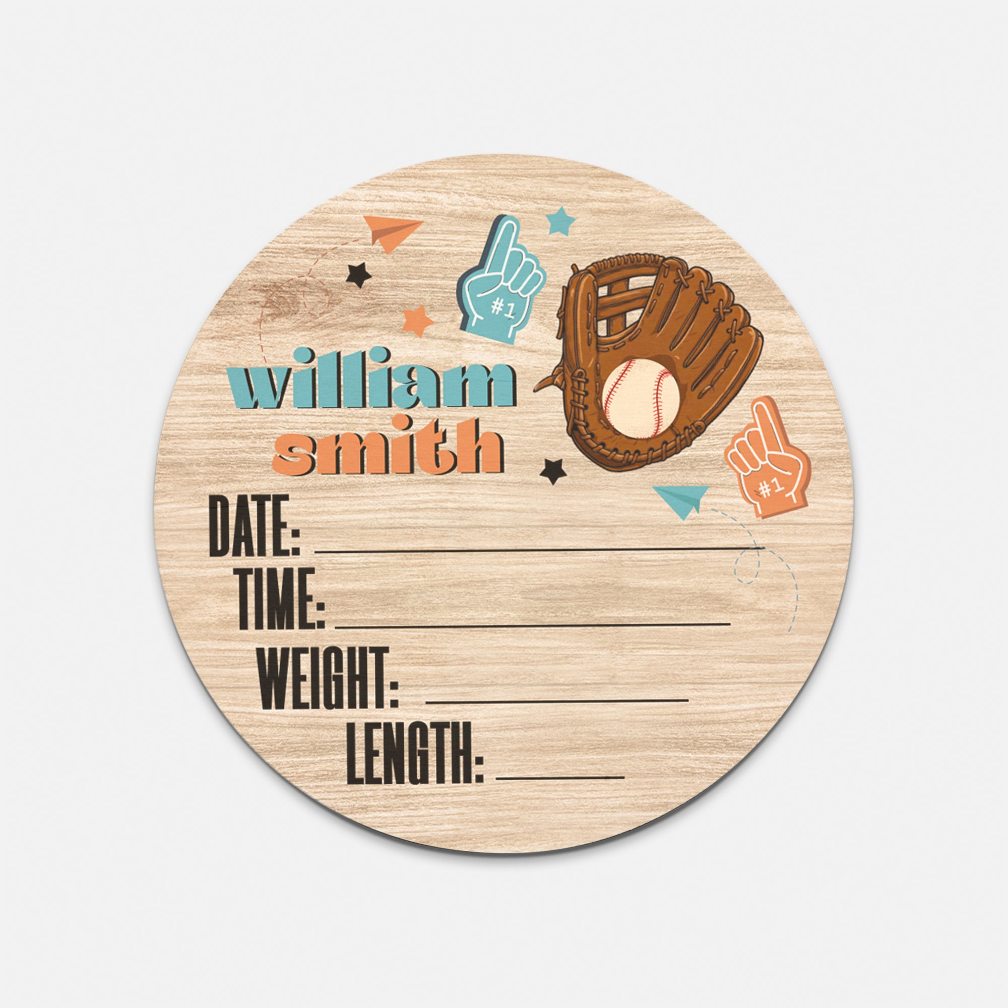 Half Time Babe Personalized Wood Sign