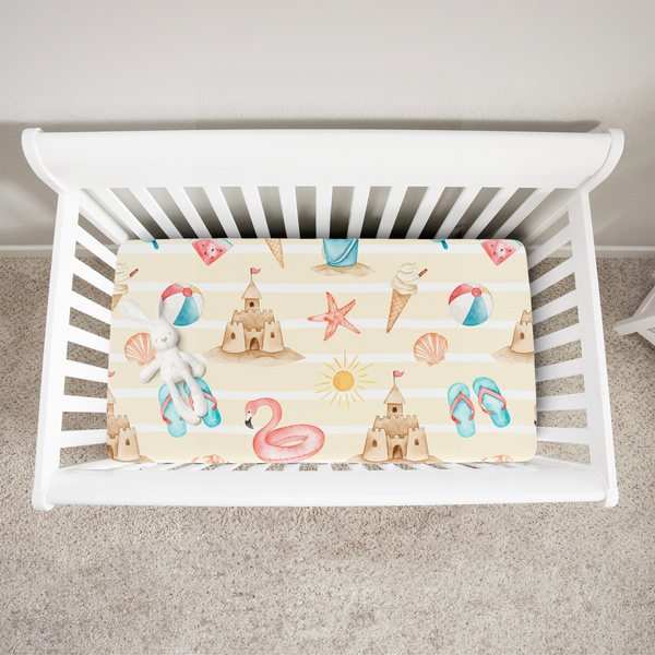 Hello Summer Crib Sheet