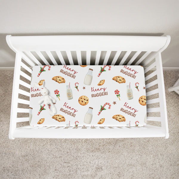 Sweet Cookie Personalized Crib Sheet