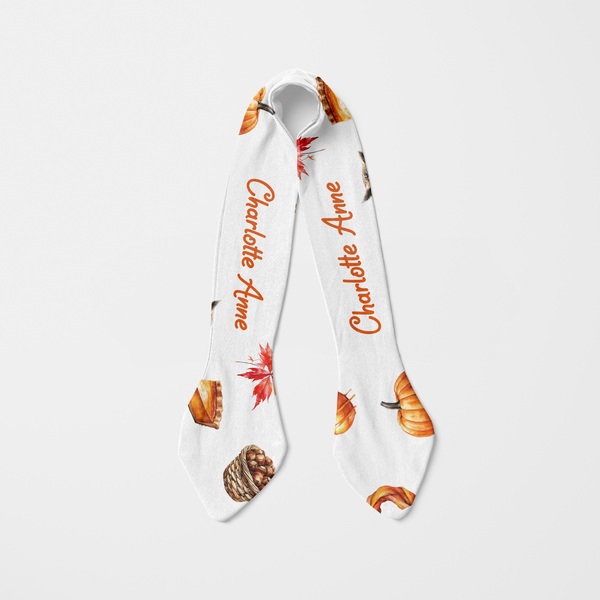 Fall Cottage Personalized Knotted Headband