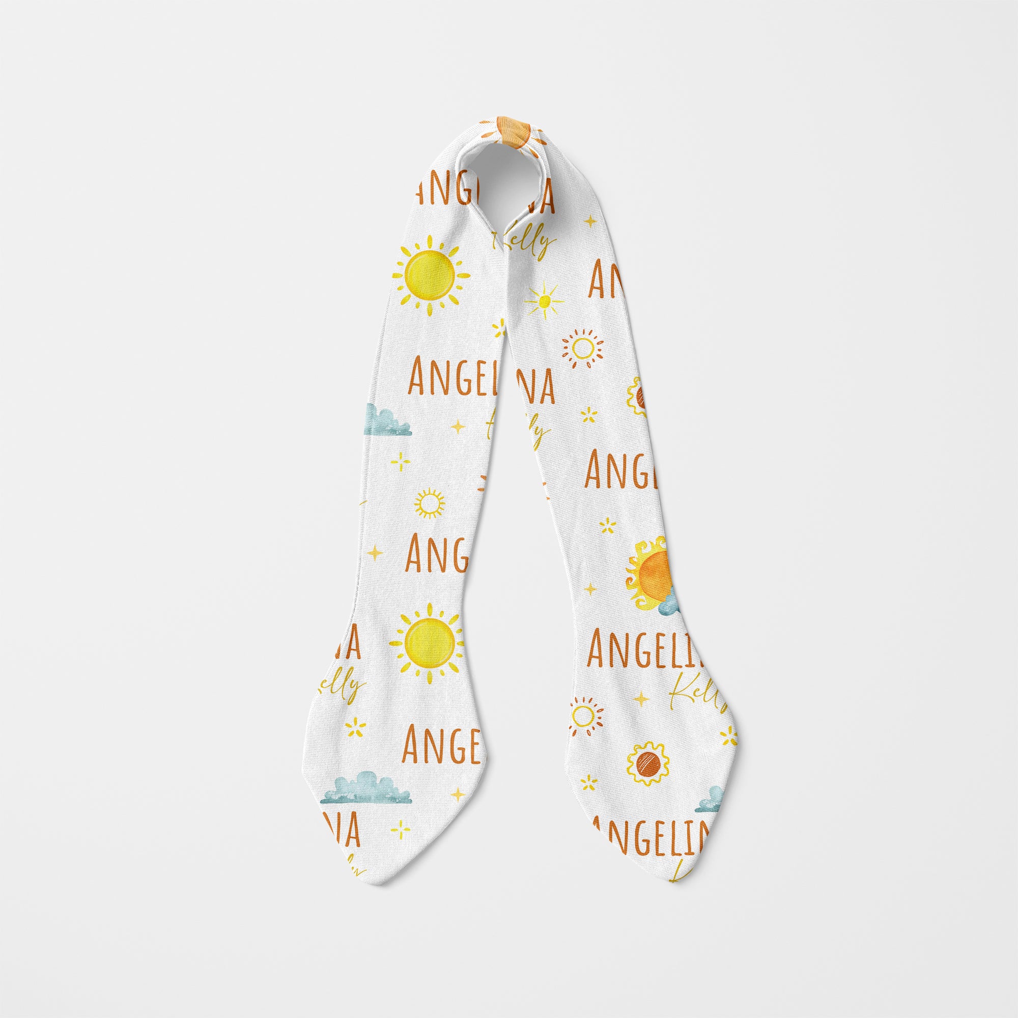 Sunshine Personalized Knotted Headband