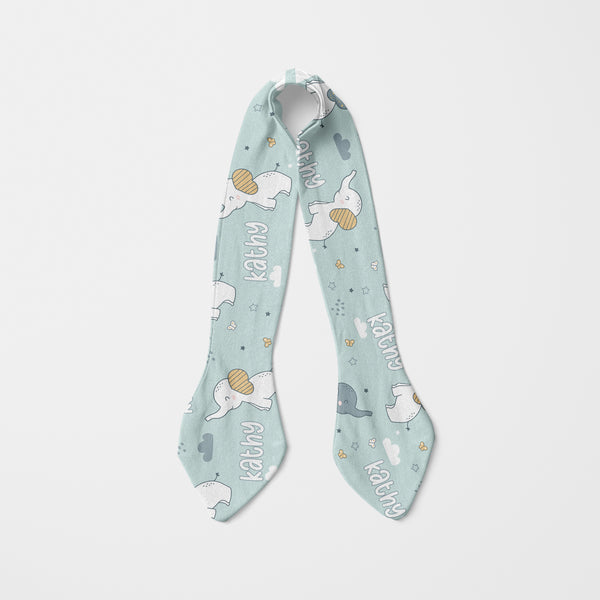 Elephant Personalized Knotted Headband