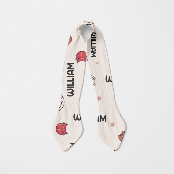 Baseball Personalized Knotted Headband