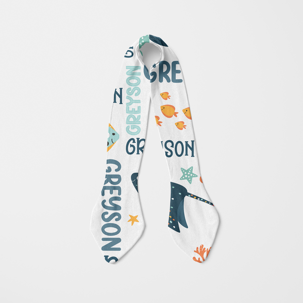 Ocean Animal Personalized Knotted Headband