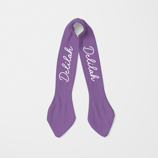 Purple Butterfly Personalized Infant Headbands