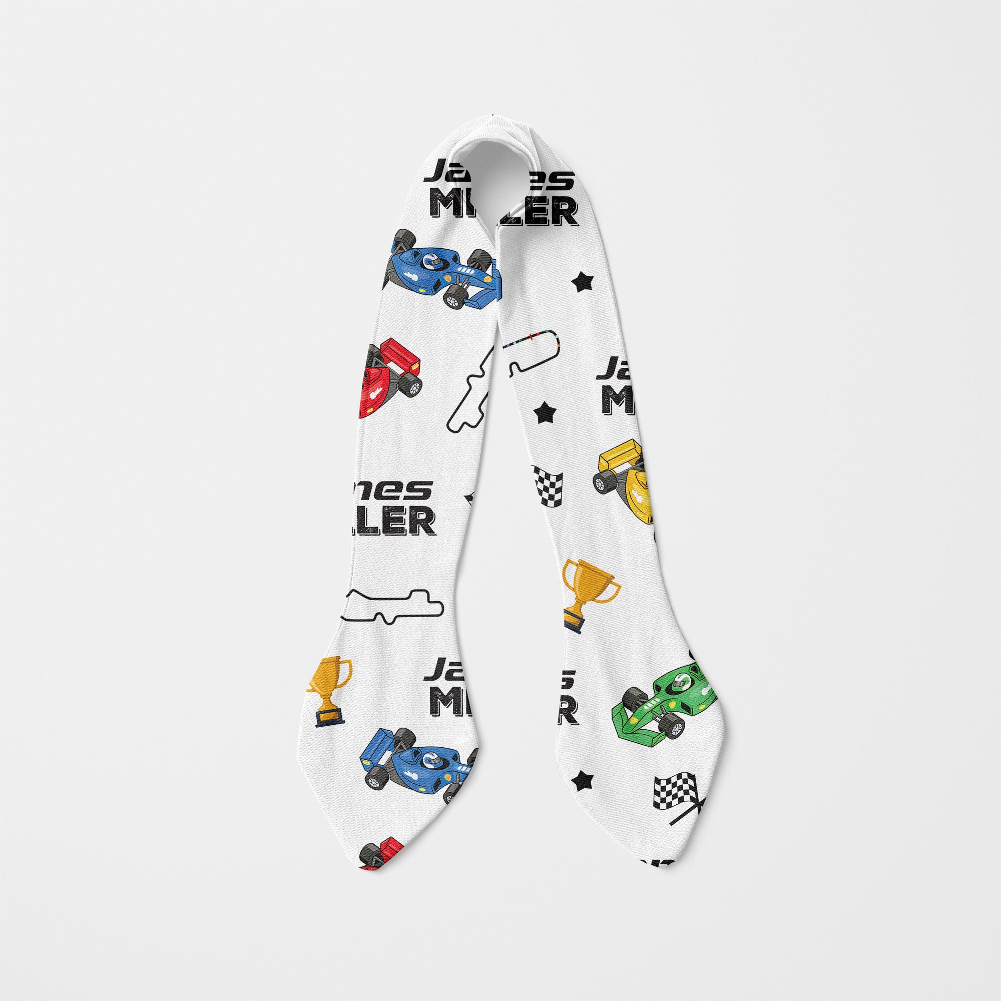 Pit Crew Personalized Knotted Headband