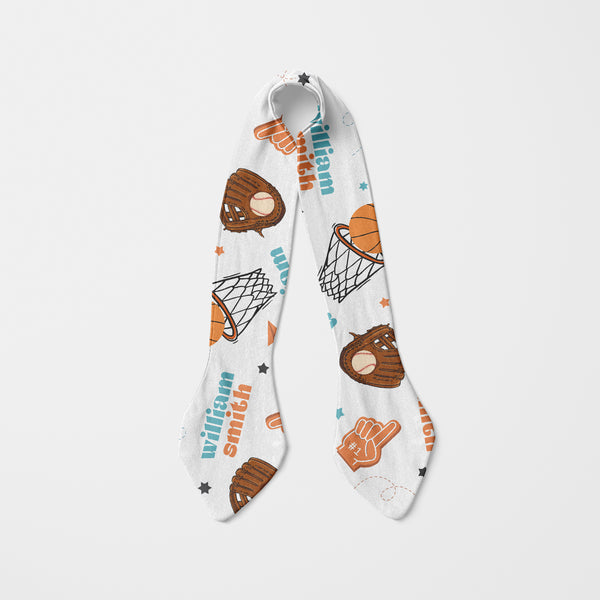 Half Time Personalized Knotted Headband
