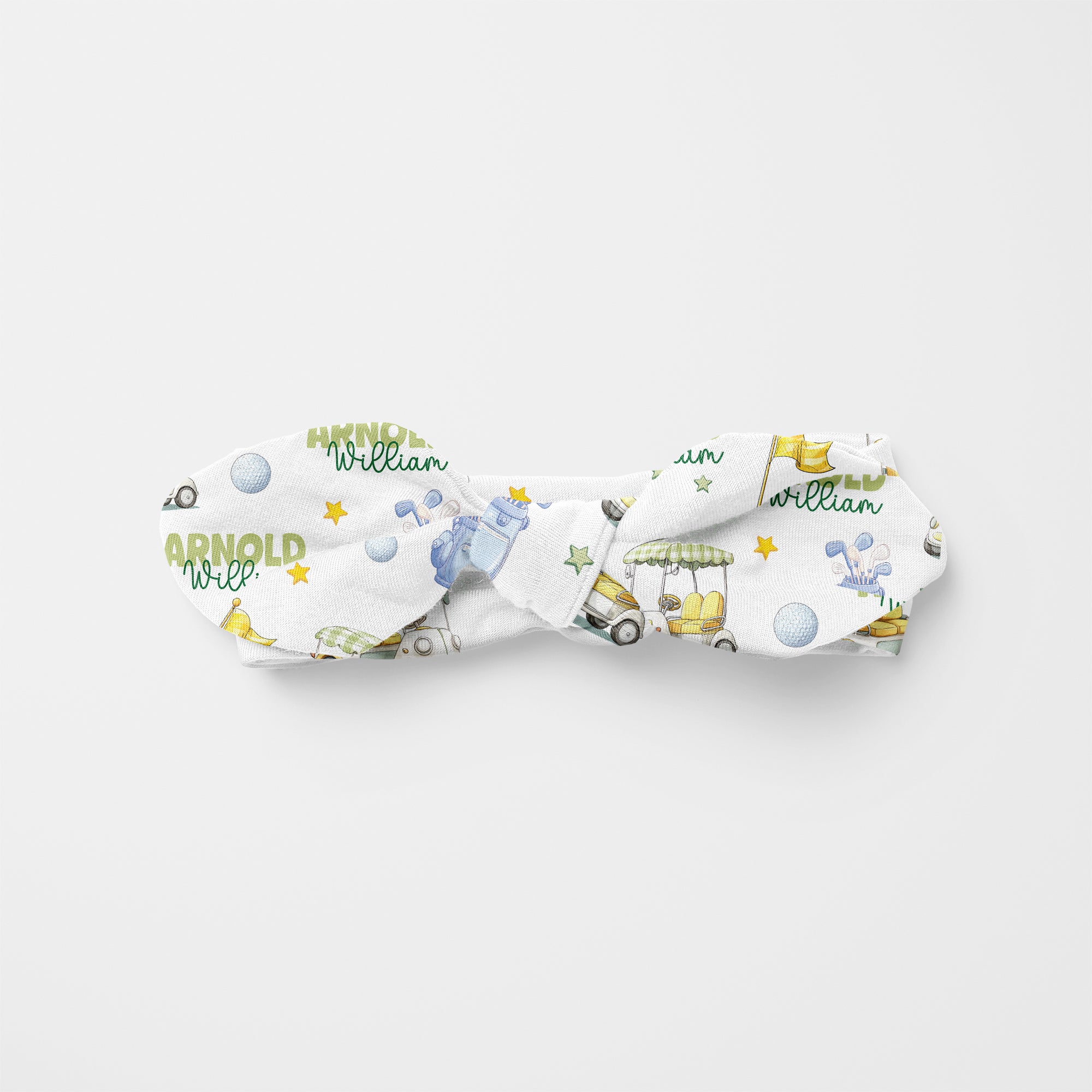 Country Club Cuties Personalized Knotted Headband