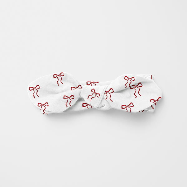Coquette Ribbon Personalized Knotted Headband