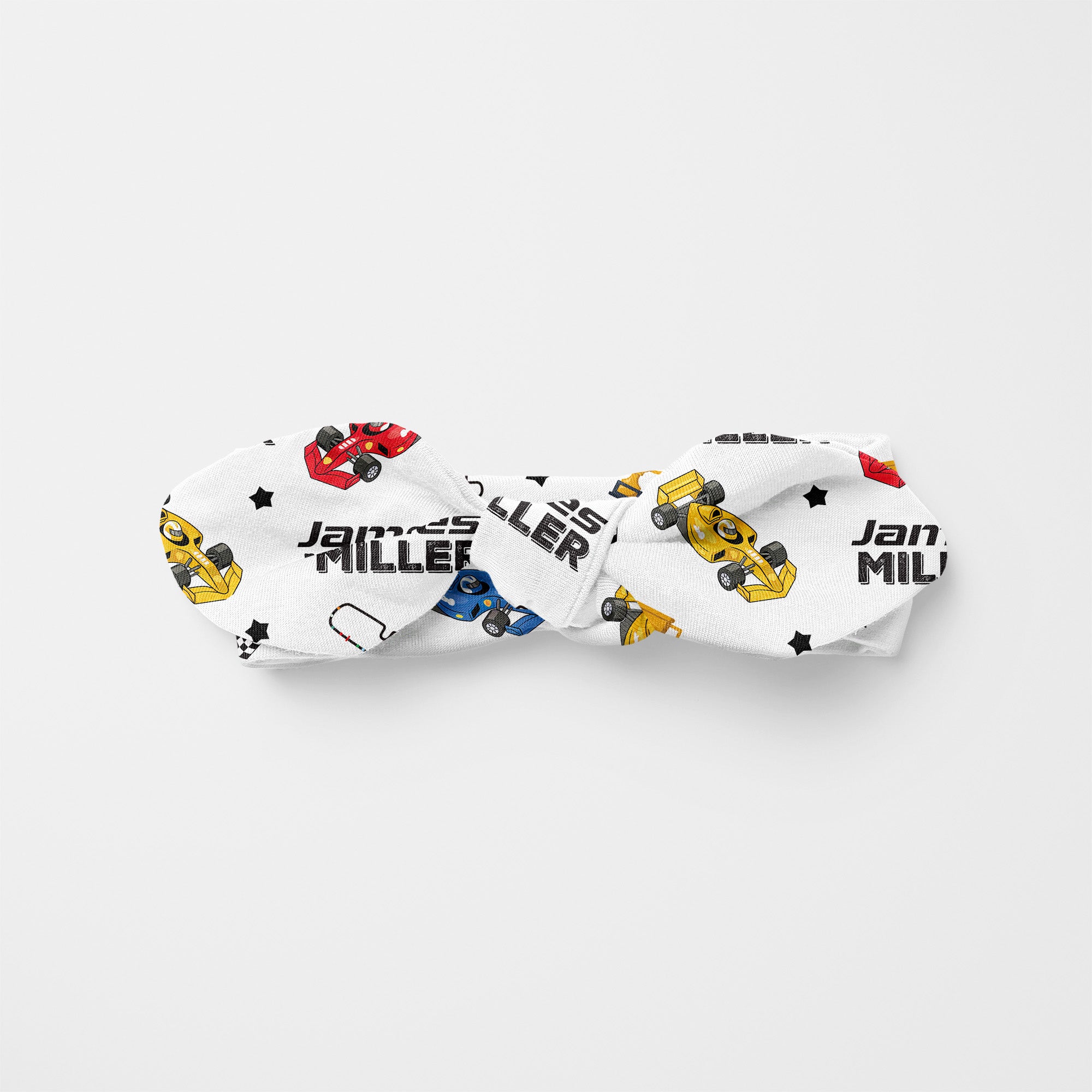 Pit Crew Personalized Infant Headbands